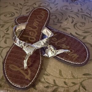 Sam Edelman Gold Sandals for Women